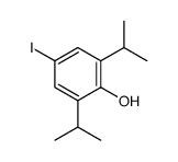 4-iodo-2,6-di(propan-2-yl)phenol Structure