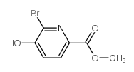 6-溴-5-羟基-2-吡啶羧酸甲酯结构式