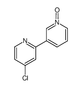 4-chloro-2,3'-bipyridine 1'-oxide Structure