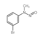 ANILINE, m-BROMO-N-METHYL-N-NITROSO-结构式