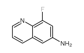 8-氟喹啉-6-胺结构式
