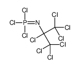 trichloro(1,1,1,2,3,3,3-heptachloropropan-2-ylimino)-λ5-phosphane结构式