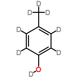 p-Cresol-d8 Structure