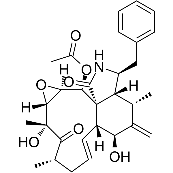 19,20-Epoxycytochalasin D structure
