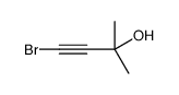 4-bromo-2-methylbut-3-yn-2-ol Structure