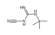2-tert-butyl-1-cyanoguanidine Structure