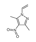 1-ethenyl-3,5-dimethyl-4-nitropyrazole结构式