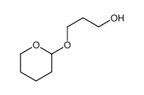 3-(四氢-2H-吡喃-2-基氧基)丙烷-1-醇结构式