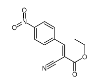 2-氰基-3-(4-硝基苯基)丙烯酸乙酯结构式