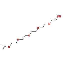 Pentaethylene glycol monomethyl ether Structure