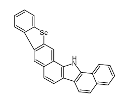 16H-benzo[a]benzo[4',5']selenopheno[2',3':4,5]benzo[1,2-i]carbazole Structure