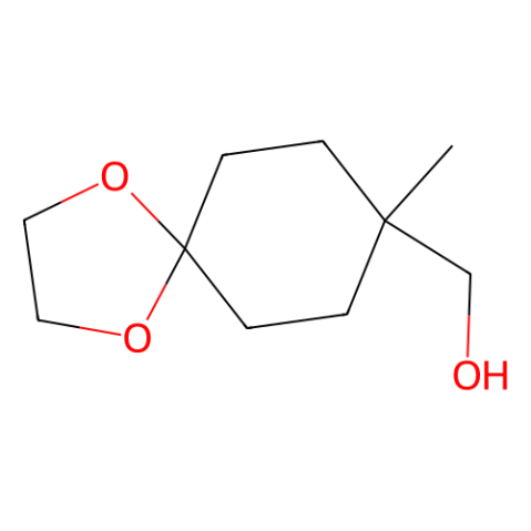 (8-methyl-1,4-dioxaspiro[4.5]decan-8-yl)methanol Structure