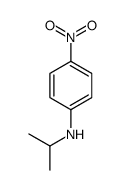 N-异丙基-4-硝基苯胺结构式