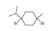 1,4-dibromo-p-menthane Structure