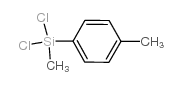 P-TOLYLMETHYLDICHLOROSILANE结构式