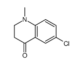 6-chloro-1-methyl-2,3-dihydroquinolin-4-one Structure