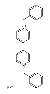 N,N'-Dibenzyl-4,4'-dipyridiniumdibromide Structure