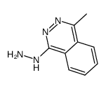 4-Methyl-1-hydrazinophthalazine Structure