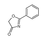 2-phenyl-2-oxazolin-4-one结构式