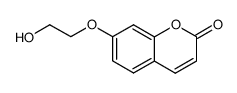7-(2-hydroxyethyloxy)coumarin Structure
