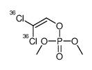 2,2-bis(chloranyl)ethenyl dimethyl phosphate Structure