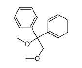 (1,2-dimethoxy-1-phenylethyl)benzene Structure