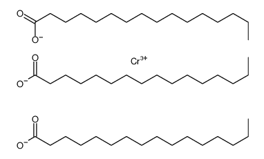 chromium(3+) palmitate Structure
