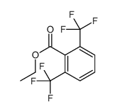 Ethyl 2,6-bis(trifluoromethyl)benzoate结构式