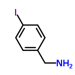 1-(4-Iodophenyl)methanamine Structure