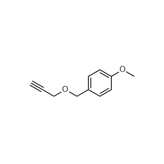 1-Methoxy-4-((prop-2-yn-1-yloxy)methyl)benzene Structure