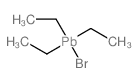 bromo-triethyl-plumbane结构式