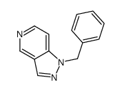 1-苄基-1氢-吡唑[4,3-c]并吡啶结构式