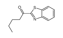 1-(1,3-Benzothiazol-2-yl)-1-pentanone结构式