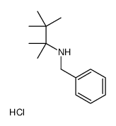 N-benzyl-2,3,3-trimethylbutan-2-amine,hydrochloride结构式