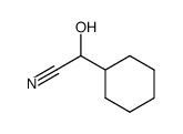 2-Cyclohexyl-2-hydroxyacetonitrile Structure