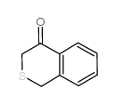 2-异硫代苯并二氢吡喃-4-酮结构式