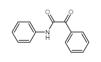 Benzeneacetamide, a-oxo-N-phenyl- Structure
