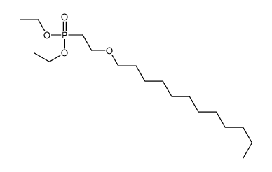 1-(2-diethoxyphosphorylethoxy)dodecane Structure