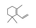 Cyclohexene, 2-ethenyl-1,3,3-trimethyl- Structure