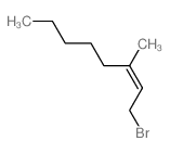 2-Octene,1-bromo-3-methyl-, (Z)- (9CI)结构式