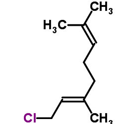 Geranyl Chloride Structure