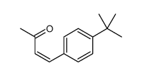 4-(4-tert-butylphenyl)but-3-en-2-one Structure