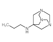 propyl-(1,3,5-triaza-adamantan-7-yl)-amine Structure
