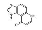 (9ci)-1H-咪唑并[4,5-f]喹啉-9-醇结构式