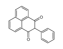 2-phenyl-2,3-dihydro-1H-1,3-phenalenedione Structure