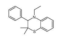 4-ethyl-2,2-dimethyl-3-phenyl-3H-1,4-benzothiazine Structure