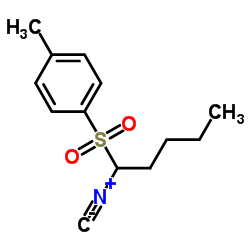 1-N-丁基-1-甲苯磺酰甲基异丁酯结构式