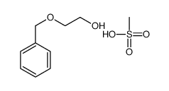 Benzyl-PEG1-Ms结构式