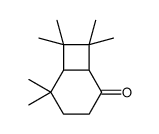 5,5,7,7,8,8-hexamethylbicyclo[4.2.0]octan-2-one Structure