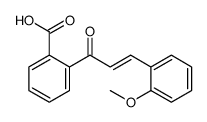 2-[3-(2-methoxyphenyl)prop-2-enoyl]benzoic acid Structure